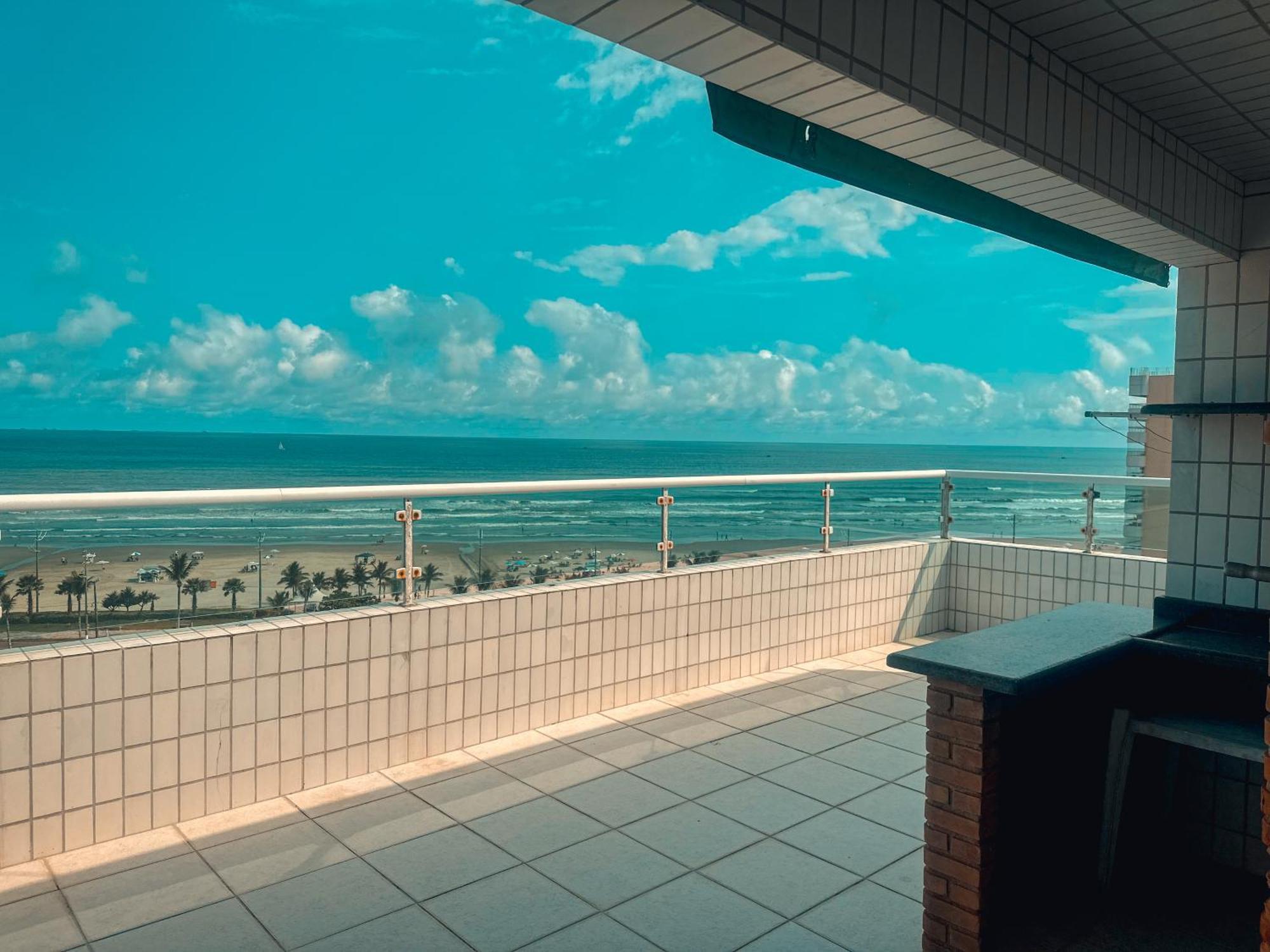 Cobertura Em Frente A Praia Praia Grande  Eksteriør bilde
